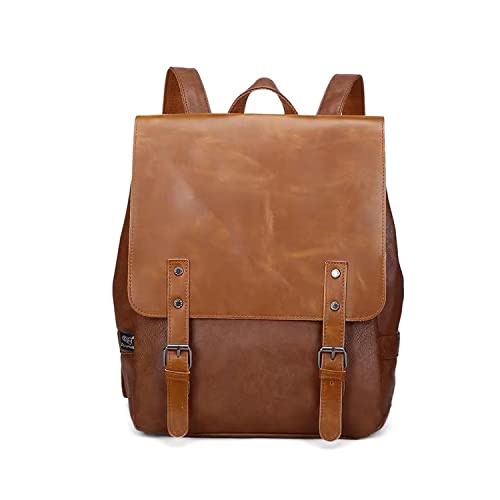 FANDARE Unisex Rucksäcke Wasserdicht Schultertasche Schulranzen für 12.9 Zoll Laptoprucksack Herren Damen Schulrucksack Schultasche für Arbeit Wandern Reisen Camping Schule Daypacks Braun FANDARE Unisex Rucksäcke Wasserdicht Schultertasche Schulranzen für 12.9 Zoll Laptoprucksack Herren Damen Schulrucksack Schultasche für Arbeit Wandern Reisen Camping Schule Daypacks Braun von FANDARE