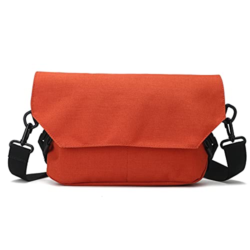 FANDARE Unisex Umhängetasche Schultertaschen Kuriertasche Laptoptasche Umhängetaschen Messenger Crossbody Bag für Herren Damen Reise Business Hochschule Orange A FANDARE Unisex Umhängetasche Schultertaschen Kuriertasche Laptoptasche Umhängetaschen Messenger Crossbody Bag für Herren Damen Reise Business Hochschule Orange A von FANDARE