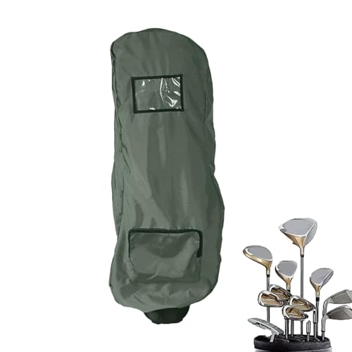 FANGZ Golftaschen-Regenschutz,Golf-Regentaschenhaube | Staubdichte Regenschutzhüllen für Golftaschen,Reißverschlussdesign, Golfzubehör, tragbar, passend für Golftaschen, schützt Golfschläger und von FANGZ
