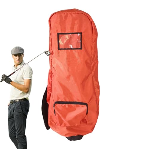 FANGZ Regenschutz für Golftaschen, Regenschutz für Golfwagen - Staubdichter Regenmantel, wasserdichte Golftaschen-Kapuze | Reißverschlussdesign, Golfzubehör, tragbar, passend für Golftaschen, schützt von FANGZ