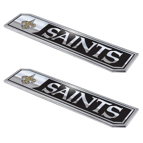 NFL - New Orleans Saints 2 Piece Heavy Duty Alumnium Truck Emblem Set NFL - New Orleans Saints 2 Piece Heavy Duty Alumnium Truck Emblem Set von FANMATS