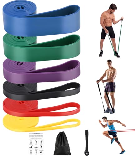 FAOKZE Fitnessbänder Widerstandsbänder, Widerstandsband Set mit Türanker, Fitnessbänder für Yoga, Pilates, Training, Physiotherapie, Klimmzughilfe FAOKZE Fitnessbänder Widerstandsbänder, Widerstandsband Set mit Türanker, Fitnessbänder für Yoga, Pilates, Training, Physiotherapie, Klimmzughilfe von FAOKZE