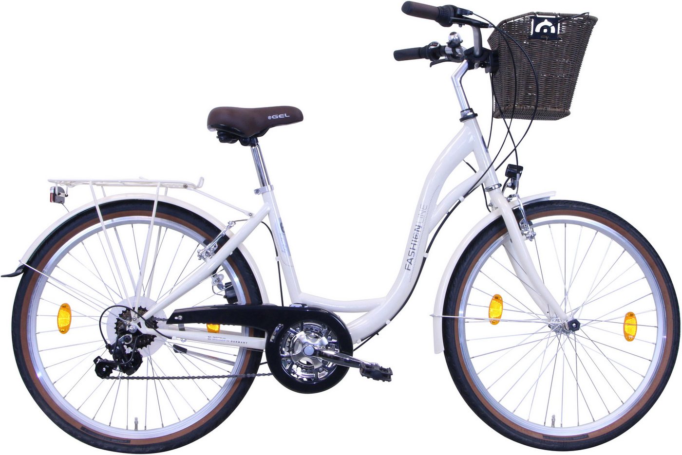 FASHION LINE Cityrad 21-Gang Citybike, 21 Gang, Kettenschaltung FASHION LINE Cityrad 21-Gang Citybike, 21 Gang, Kettenschaltung von FASHION LINE