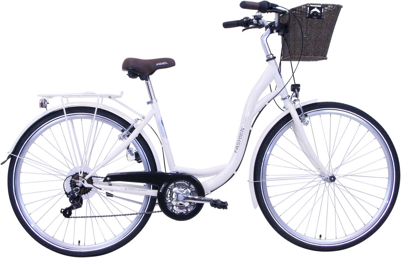 FASHION LINE Cityrad 21-Gang Citybike, 21 Gang, Kettenschaltung FASHION LINE Cityrad 21-Gang Citybike, 21 Gang, Kettenschaltung von FASHION LINE