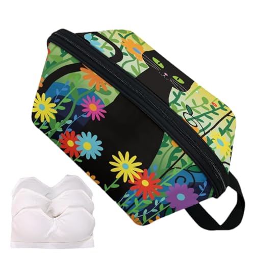 BH-Reisetasche, tragbare Unterwäsche-Verpackung, platzsparende Reiseunterwäschetasche, bunt bedruckte Packwürfel, Gepäckverpackungen für Kleidung, Kosmetik von FASSME