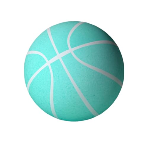 FASSME Silent Basketball, Silent Basketball Dribbling Indoor, Hochelastischer Silent Ball Der Größe 7, Indoor-Sportball, Quiet Bounce Basketball Outdoor-Sportspielzeug Für Indoor-Übungen von FASSME