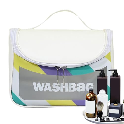 Multifunktionale Kosmetiktasche, Reisekosmetiktaschen für Frauen | Make-up-Tasche, Kosmetiktasche, Organizer, Halter, Kosmetik-Aufbewahrungskoffer - Kulturbeutel mit Zwei-Wege-Reißverschluss, Kosmetik von FASSME