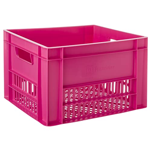 FastRider Groß Fahrradkiste, Vorderradgepäcktäger | 34 Liter | Rosa FastRider Groß Fahrradkiste, Vorderradgepäcktäger | 34 Liter | Rosa von FAST RIDER