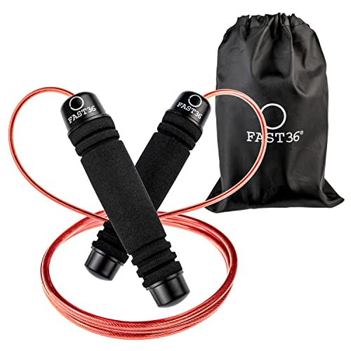 FAST36 Springseil Erwachsene Fitness Professionelles Einstellbares, Seilspringen Mit Memory Foam Griffen Und Kugellagern, Für Fitness, Boxen Und Gewichtsverlust, Mit Länge Einstellbar FAST36 Springseil Erwachsene Fitness Professionelles Einstellbares, Seilspringen Mit Memory Foam Griffen Und Kugellagern, Für Fitness, Boxen Und Gewichtsverlust, Mit Länge Einstellbar von FAST36