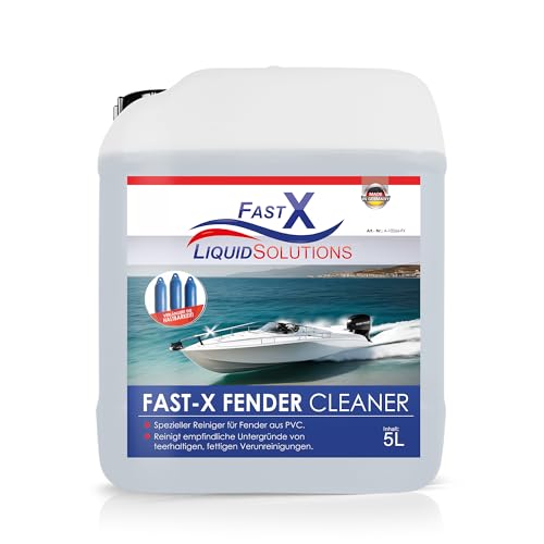 FASTX LIQUIDSOLUTIONS Marine Fender Reiniger im 5 Liter Kanister – Effektive & Langanhaltende Reinigung für Bootsfender von FASTX LIQUIDSOLUTIONS