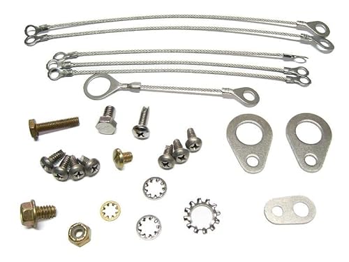 FASWORX Elektrisches Erdungskreis-Set für Motor, kompatibel mit Mercury MerCruiser Alpha Bravo 99940A2 FASWORX Elektrisches Erdungskreis-Set für Motor, kompatibel mit Mercury MerCruiser Alpha Bravo 99940A2 von FASWORX