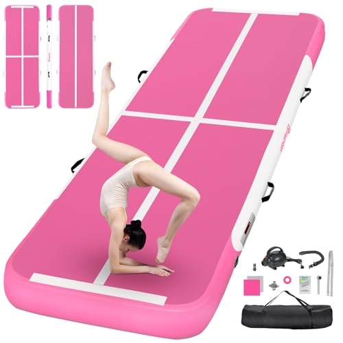 FBSPORT Airtrack Matte, 10cm Hoch Verdicken 3M Tumbling Matte,Gymnastikmatte mit Luftpumpe,Trainingsmatte mit Tragetasche,Turnmatte für Zuhause, Outdoor,Yoga FBSPORT Airtrack Matte, 10cm Hoch Verdicken 3M Tumbling Matte,Gymnastikmatte mit Luftpumpe,Trainingsmatte mit Tragetasche,Turnmatte für Zuhause, Outdoor,Yoga von FBSPORT