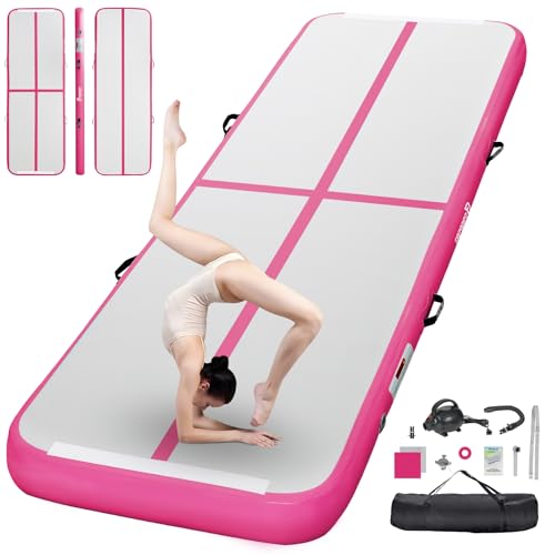 FBSPORT Airtrack Matte, 20cm Hoch Verdicken 4M Tumbling Matte,Gymnastikmatte mit Luftpumpe,Trainingsmatte mit Tragetasche,Turnmatte für Zuhause, Outdoor,Yoga FBSPORT Airtrack Matte, 20cm Hoch Verdicken 4M Tumbling Matte,Gymnastikmatte mit Luftpumpe,Trainingsmatte mit Tragetasche,Turnmatte für Zuhause, Outdoor,Yoga von FBSPORT