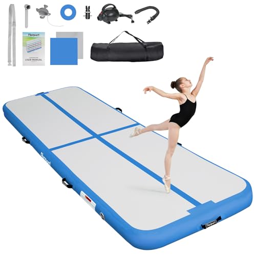 FBSPORT Airtrack Matte 3m Trainingsmatte, 20 cm Dicke Tumbling Matten mit Luftpumpe und Tragetasche, Gymnastikmatte für Zuhause/Yoga/Outdoor/Tumbling/Gym/Training/Cheerleading/Wasser FBSPORT Airtrack Matte 3m Trainingsmatte, 20 cm Dicke Tumbling Matten mit Luftpumpe und Tragetasche, Gymnastikmatte für Zuhause/Yoga/Outdoor/Tumbling/Gym/Training/Cheerleading/Wasser von FBSPORT
