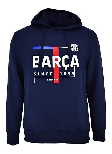 FC Barcelona - Kapuzenpullover Offiziell Text Barça, Unisex, M von FC Barcelona