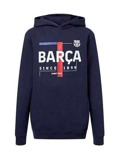 FC Barcelona - Kapuzenpullover Offiziell Text Junior Barça, Unisex Kinder, 6 Jahre FC Barcelona - Kapuzenpullover Offiziell Text Junior Barça, Unisex Kinder, 6 Jahre von FC Barcelona