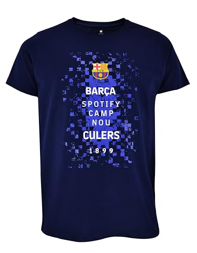FC Barcelona - T-Shirt Offiziell Logos Barça, Unisex, XXL von FC Barcelona