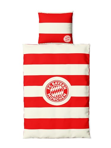 FC Bayern München I Bettwäsche Übergröße I Rot-Weiß I 155 x 220 cm FC Bayern München I Bettwäsche Übergröße I Rot-Weiß I 155 x 220 cm von FC Bayern München