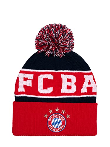 FC Bayern München | Bommelmütze| Strickmütze | Kinder | Mehrfarbig FC Bayern München | Bommelmütze| Strickmütze | Kinder | Mehrfarbig von FC Bayern München