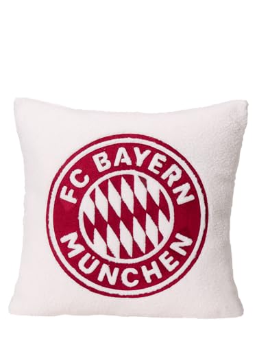 FC Bayern München Dekokissen I Sofakissen I Sherpa I Weiß I 45 x 45 cm FC Bayern München Dekokissen I Sofakissen I Sherpa I Weiß I 45 x 45 cm von FC Bayern München