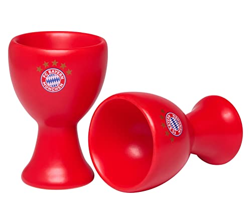 FC Bayern München Eierbecher - Logo - rot 2er Set FCB FC Bayern München Eierbecher - Logo - rot 2er Set FCB von FC Bayern München