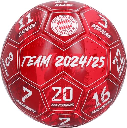 FC Bayern München Fußball Signature 2024/25 Unterschriften Ball Gr. 5 FCB von FC Bayern München