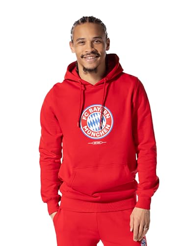 FC Bayern München | Hoodie | Kapuzenpullover | Essential | Herren | Rot von FC Bayern München