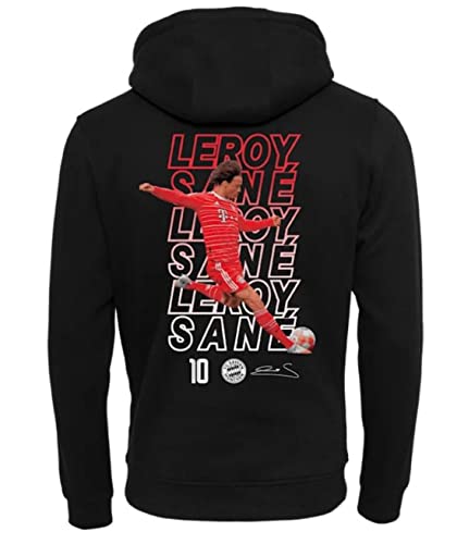 FC Bayern München Hoodie Sané Herren Schwarz von FC Bayern München