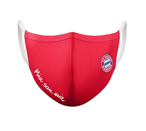 FC Bayern München Maske Mund-& Nasenmaske Community-Maske ROT FC Bayern München Maske Mund-& Nasenmaske Community-Maske ROT von FC Bayern München
