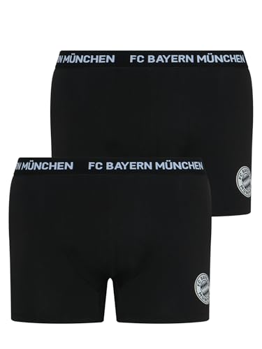 FC Bayern München Pants |Boxershorts |Boxerpants 2er-Set Herren | Schwarz von FC Bayern München