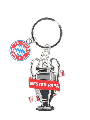 FC Bayern München | Schlüsselanhänger Bester Papa| Silber von FC Bayern München