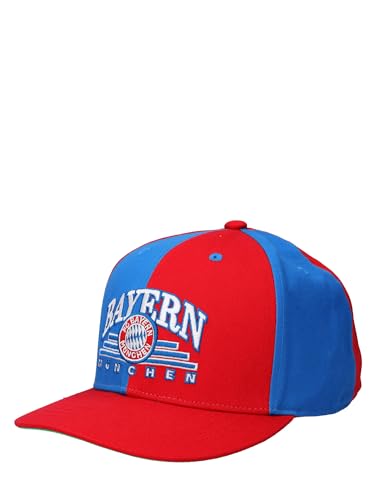 FC Bayern München | Snapback | Baseballcap | Baseballkappe | Retro | Erwachsene | Rot von FC Bayern München