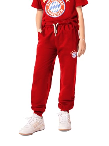 FC Bayern München | Sweatpant Essential| Kinder Rot von FC Bayern München