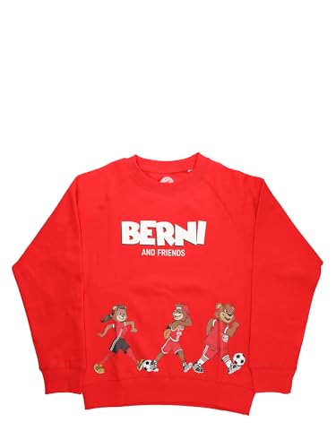 FC Bayern München Sweatshirt | Longsleeve | Berni, Mia, Ben | Baby | Kleinkind | Rot von FC Bayern München