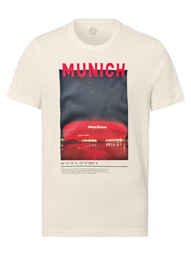 FC Bayern München | T-Shirt Allianz Arena| | München 2024 | Herren | Weiß von FC Bayern München