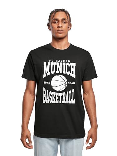 FC Bayern München | T-Shirt Basketball College| Herren Schwarz von FC Bayern München