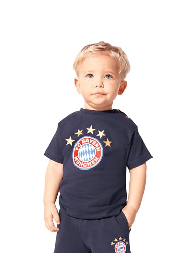 FC Bayern München | T-Shirt Essential| Baby Rot/Weiß, Rot/Weiß, Rot oder Navy von FC Bayern München