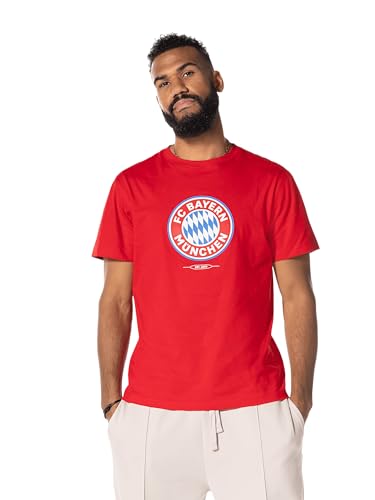 FC Bayern München | T-Shirt Essential| Herren Rot von FC Bayern München