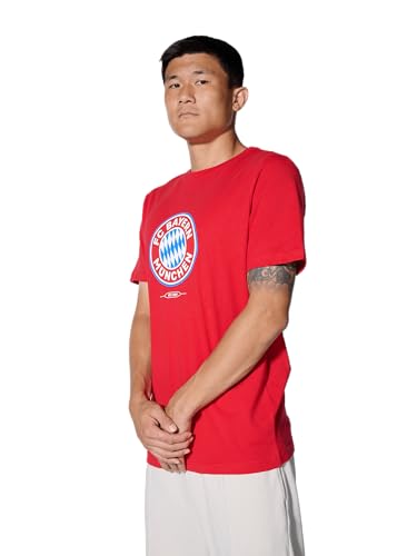 FC Bayern München | T-Shirt Essential | Herren Rot oder Navy FC Bayern München | T-Shirt Essential | Herren Rot oder Navy von FC Bayern München
