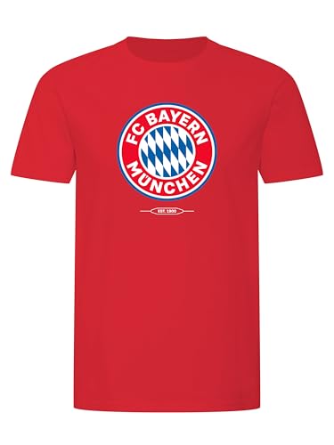 FC Bayern München | T-Shirt Essential | Herren Rot oder Navy von FC Bayern München