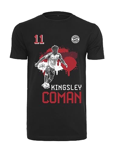 FC Bayern München T-Shirt | Kingsley Coman | Herren | Schwarz von FC Bayern München
