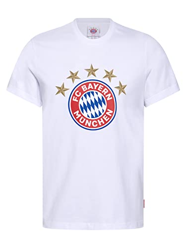 FC Bayern München T-Shirt Logo weiß, 3XL FC Bayern München T-Shirt Logo weiß, 3XL von FC Bayern München