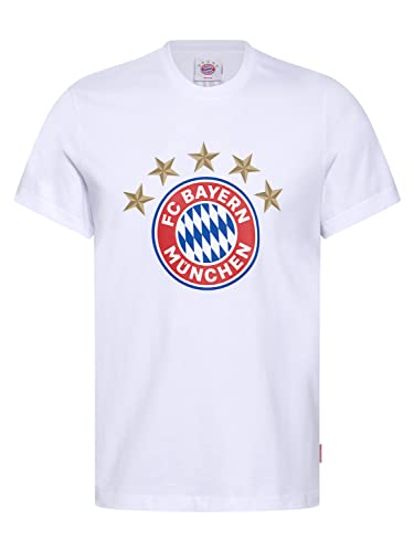 FC Bayern München T-Shirt Logo weiß, XL von FC Bayern München