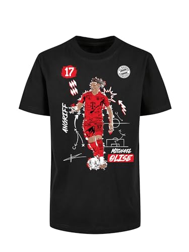 FC Bayern München | T-Shirt Micheal Olise | Kinder | Schwarz von FC Bayern München