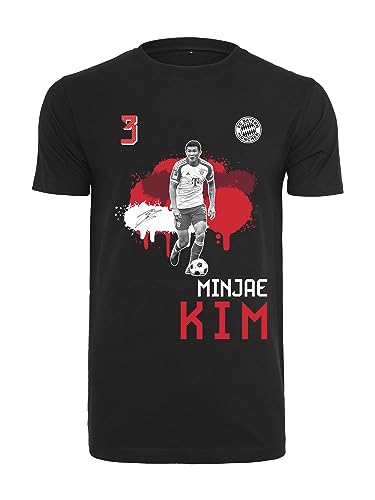 FC Bayern München T-Shirt | Minjae Kim | Herren | Schwarz von FC Bayern München