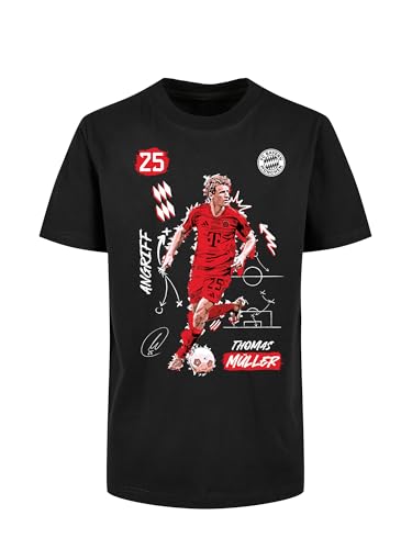 FC Bayern München | T-Shirt Müller| Kinder Schwarz von FC Bayern München