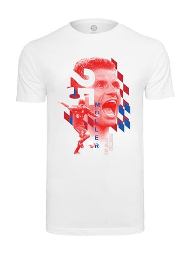 FC Bayern München | T-Shirt Müller Rekordspieler| Weiß von FC Bayern München