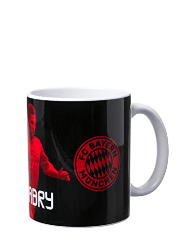 FC Bayern München Tasse - Gnabry - schwarz Signatur Kaffeetasse, Mug FCB von FC Bayern München