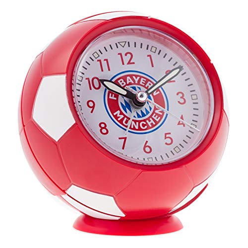 FC Bayern München Wecker im Fußball-Look FCB Uhr von FC Bayern München