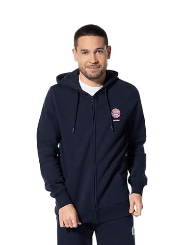 FC Bayern München | Zip-Hoodie Essential| Herren | Rot oder Navy | Fußball FC Bayern München | Zip-Hoodie Essential| Herren | Rot oder Navy | Fußball von FC Bayern München